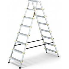 Aluminum Double-Sided 2x8 Household Ladder 150 kg