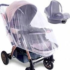 Shein 1pc Baby Stroller Mosquito Net Cover, Sunshade Dustproof Awning