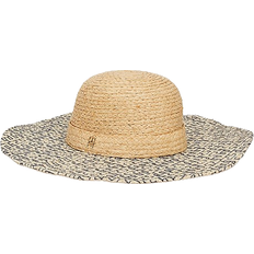 Tommy Hilfiger Donna Cappelli Tommy Hilfiger Monogram Straw Hat - Calico