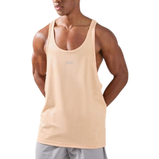 boohooMAN Man Active Camo Performance Stringer Vest - Orange