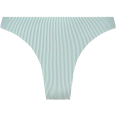 Blå - Polyester Bikinitrusser Hunkemöller Fiji High Leg Bikini Bottoms - Blue