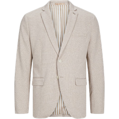 Jack & Jones Jprdenver Slim Fit Blazer - Beige/Summer Sand