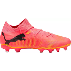 Puma Laced Soccer Shoes Puma Future Match FG/AG M - Sunset Glow/Puma Black/Sun Stream