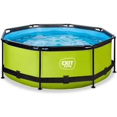 Exit pool rund Exit Toys Round Lime Pool Ø2.44x0.76m