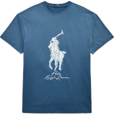 Ralph lauren big pony Polo Ralph Lauren Classic Fit Big Pony Jersey T-shirt - Clancy Blue