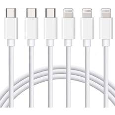 Mitesbony iPhone Charger [MFi Certified] 3Pack 10FT Lightning Cable iPhone Charger Cord Compatible iPhone 14 13 12 11 Pro Max XR XS X 8 7 6 Plus SE iPad and More