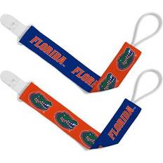 Multicolored Accessories Baby Fanatic Florida Gators Pacifier Clip 2-Pack