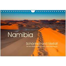 Bürobedarf Calvendo 2025 Namibia Beauty and Diversity Wall Calendar A4 Landscape