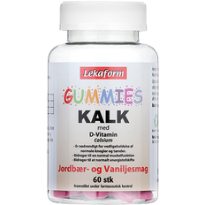 Lekaform Gummies Kalk + D-Vitamin 60 stk