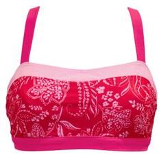 Stretch - Women Bikini Tops Pour Moi Palm Springs Hidden Underwired Cami Bikini Top - Red/Pink