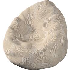 Beanbag beżowo-ecru