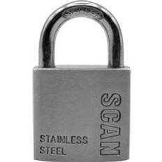 Stainless Steel Padlocks Scan ZB111-32 Stainless Steel Padlock 32mm SCAPLSS32