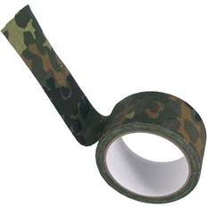 MFH Militär Textiltejp 5cm x 10m Brun Grön