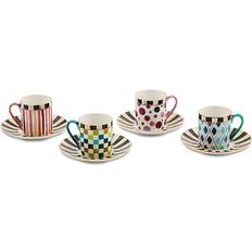 Espresso Cups Mackenzie-Childs Sweetheart & Saucer Espresso Cup