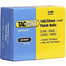 Tacwise 45mm 16 gauge straight finish nails brads 45mm