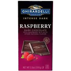 Ghirardelli intense raspberry dark chocolate bar 100g