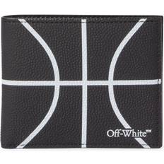 Off-White Basketball bi-fold wallet - men - Acrylic/Cotton/Calf Leather/Calf Leather/Polyamide/Viscose - One - Black