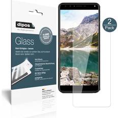 Bildschirmschutz Dipos Dipos Displayschutz Anti-Shock 2 Stück, Cherry Mobile Flare S6 Plus Smartphone Schutzfolie