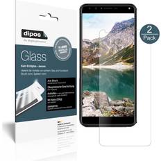 Bildschirmschutz Dipos Dipos Displayschutz Anti-Shock 2 Stück, Cherry Mobile Flare S6 Plus Smartphone Schutzfolie