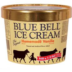 Vanilla Ice Cream Blue Bell Homemade Vanilla Ice Cream 64oz 1