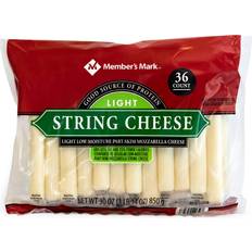 Member's Mark Light String Cheese 36 ct. 30oz 36pcs