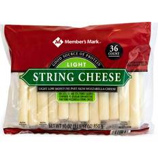 Dairy Products Member's Mark Light String Cheese 36 ct.