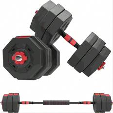 Shein DlandHome Adjustable Weights Dumbbells Set LBLB Free Weight Dumbbells Set With Connector In Adjustable Weights Set For Home Gym Used As Dumbbell Bar