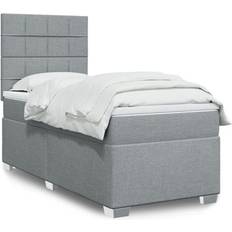 Mittel Betten-Sets vidaXL Boxspringbett Stoff Betten-Sets