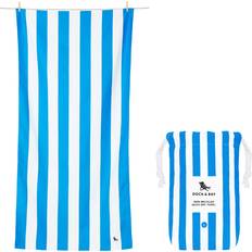 Beige - Microfiber Handdukar Dock & Bay Beach 200x90cm 78x35 Towel Beige
