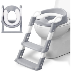 Seafew Kidoola adjustable potty ladder seat for toilet training with steps, handle & &