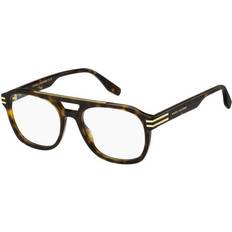 Marc Jacobs Aviator Glasses Marc Jacobs Men's Eyeglasses Tortoiseshell Size 55