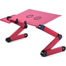 PS Rosa laptopbord med 2st fläktar