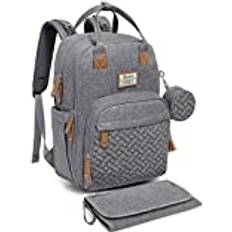 Baby Changing Bag Backpack Gray