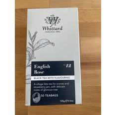 Whittard Of Chelsea English Rose 50 Traditional Teabags Black