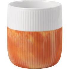 Royal Copenhagen Termokopper Royal Copenhagen Riflet Contrast Marble Ochre Termokop