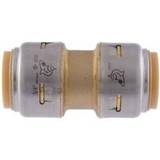 Plumbing Sharkbite MAX UR016 Coupling, Brass, Brass