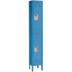 Blue Storage Cabinets Hallowell 2-Tier 2 Premium Locker Storage Cabinet