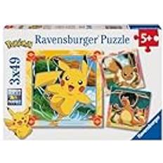 Ravensburger Pokemon 3 x 49 Piece Puzzle