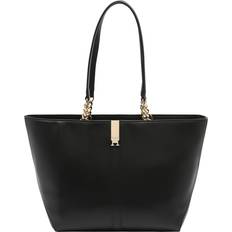 Tommy Hilfiger Totes & Shopping Bags Tommy Hilfiger Heritage Faux Leather Tote Bag Black