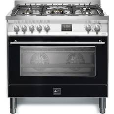 Lofra PNMG96WMFT-AEO 60060073 90cm Stainless Steel, Black