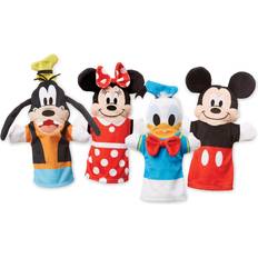 Donald Duck Toys Melissa & Doug Disney Mickey Mouse & Friends Soft & Cuddly Hand Puppets