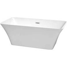 Freestanding Bathtubs Wyndham Collection Tiffany (WCBTK150459) 149.9x74.9