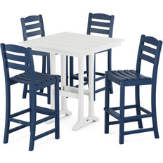 Blue Outdoor Bar Sets Polywood La Casa Cafe Outdoor Bar Set