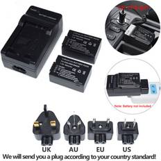 PowerTrust dmw-bmb9e battery +charger for panasonic dmc-fz45, dmc-fz48, dc-fz82, dc-fz83