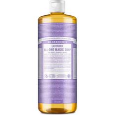 Calming Hand Washes Dr. Bronners Pure-Castile Liquid Soap Lavender 32fl oz