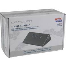 USB-hubber LC-Power LC-HUB-ALU-2B-4