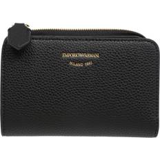 Emporio Armani Läder Knappstängning - Svart