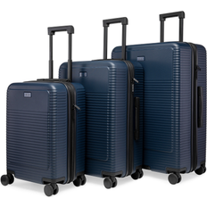 Blue Suitcase Sets Elle Passage 3 Expandable Retro Spinner Luggage