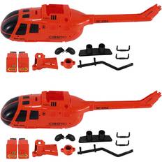 RC Toys Tlily 2X C186 Shell Cover Set for C186 C-186 RC Helicopter Airplane Drone Spare Parts Upgrade Accessories,2