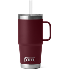 Yeti rambler straw mug Yeti Rambler Wild Vine Red Termosmugg 73.9cl